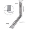YUMORE Shelf Bracket Heavy Duty 16x10x2 in, 1/5IN Extra Thick