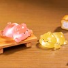 HOMICO 16 Pieces Mini Resin Animals Figurines Glow in The