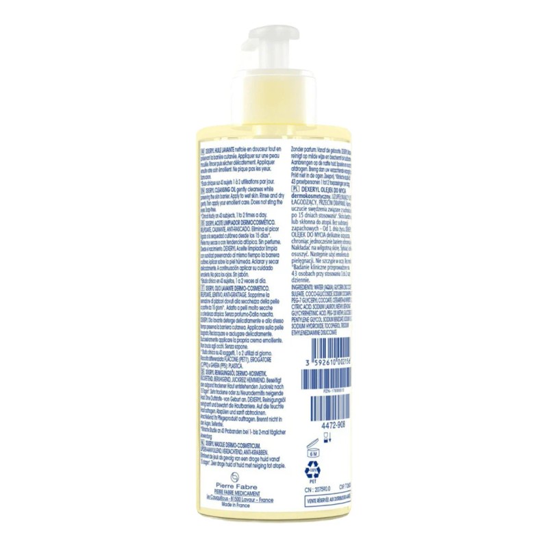 Dexeryl Dermolimpiador En Aceite 500 Ml