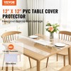 VEVOR Clear Table Cover Protector, 12" x12"/305 x 305 mm
