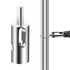 ZZBUY Twist Ties Tool 11 Gauge High-Tensile Drill Chuck Fence Wire Twist Tool for Fixing Chain Link Fence and Loop Fences (11 Gauge)