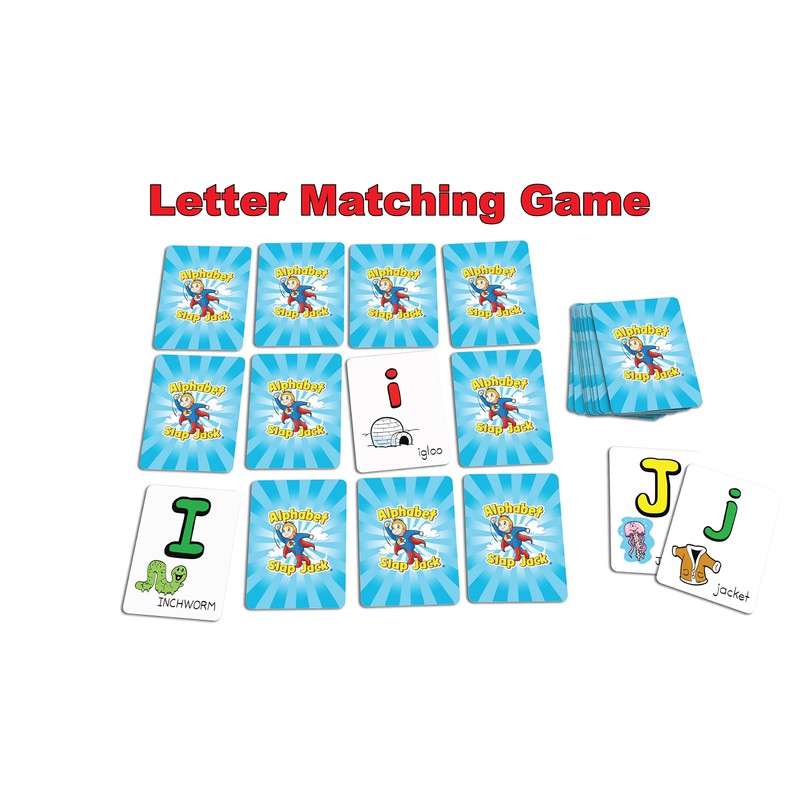 Alphabet Slap Jack® | Play 4 Alphabet Games Including Alphabet