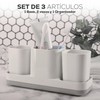 FSY FASILYT Set 3 Accesorios de Baño | Multifuncional |