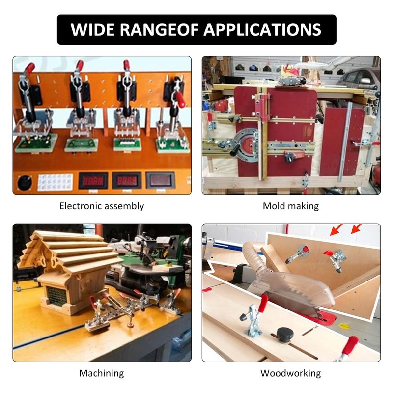Push Pull Action Hand Tool, Clamp Horizontal Toggle Clamp, 4