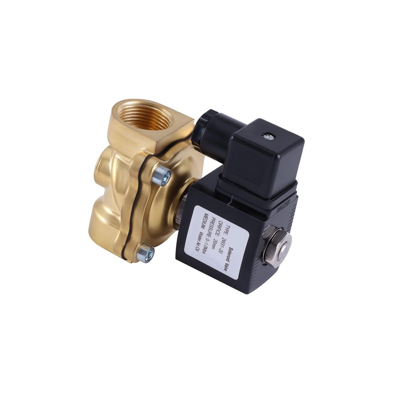 AOMIKITSTU Solenoid Valve AC220V, 2W31-20 Electric Pneumatic Solenoid Valve, G3/4