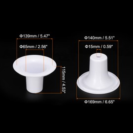 sourcing map Water Dispenser Replacement Parts,169mm OD Water Cooler Parts Smart Seat Water Guard Assembly