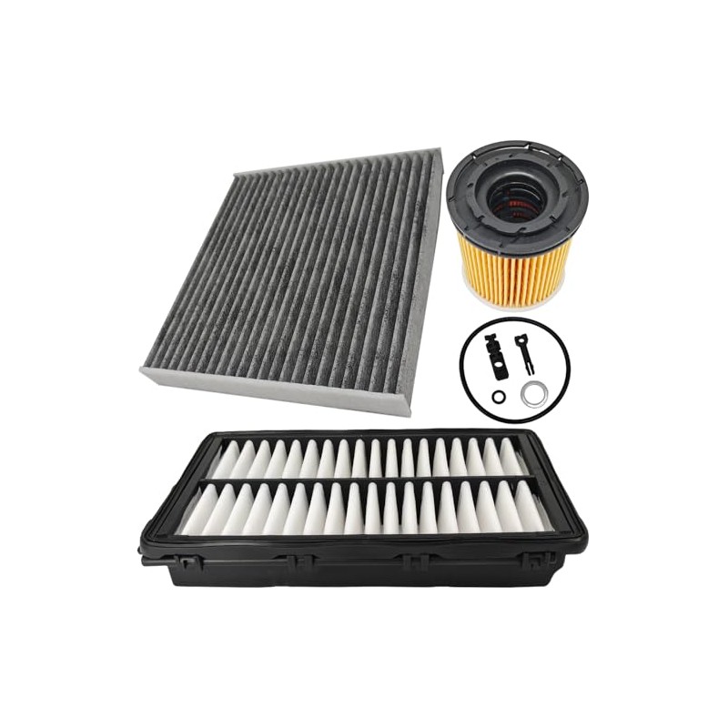 Engine Air Filter & Cabin Air Filter & Oil Filter