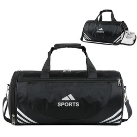 Maxgeen Bolsa de Deporte para Hombre y Mujer,Bolsas Deportiva de Viaje Nailon,Bolsa Gimnasio Grande con Compartimento para Zapatos para Natación,Yoga y Viaje