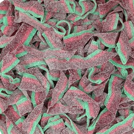 Sour Power Gummy Belts Candy (2 Pound (Pack of 1), Sour Watermelon)