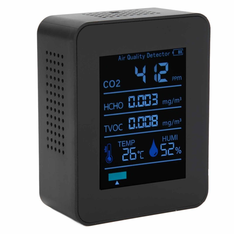 ZNAZ2CO3TB Bluetooth Air Quality Detector 5 in 1 Multifunctional CO2