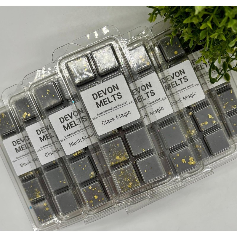 Devon Melts - Black Magic - Highly Scented 100% Soy