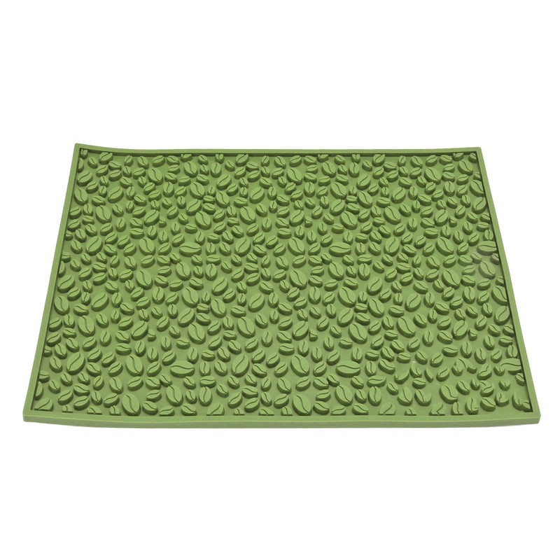 Non Slip Cup Mat Coffee Bean Design Desktop Bar Counter