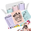 Phomemo Printer Paper for Sticker Printer, Thermal Paper for Inkless