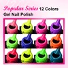 MEET ACROSS 12PCS Gel Nail Polish Set, 12 Colors Gel
