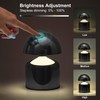 SAIWEYA Modern Cordless Mushroom Small Table Lamp Touch LED Lamps,