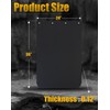 CJEMIX Semi Truck Mud Flaps 24"x36", Universal Heavy Duty Polymer