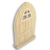 Craft Medley Unfinished Wood Fairy Door - Mini Gate for