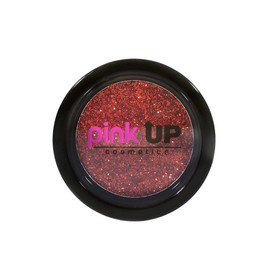 PINK UP, Glitter para ojos, Glitter Compacto, Alta adherencia, Glitter fino, Textura extra suave, Modelo PKG10