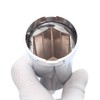 33mm Chrome Plastic ABS Lug Nut Covers Bullet Flanged Push-on