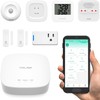 YoLink Smart Home Starter Kit: Smart Plug Mini, Siren Alarm,