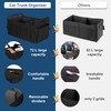 Femuar Trunk Organizer,Storage Organizer with 72L Large Capacity Waterproof Collapsible