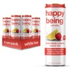 Happy Being Sparkling Nutrient-Rich Raspberry Lemonade White Tea – Infused