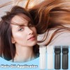 ELANE 4 Pack Root Comb Applicator Bottle,Hair Oiling applicator,Oil Comb