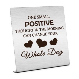 Motivational Gifts for Women Men Positive Desk Decor for Friend Encouragement Gifts for Best Friends Inspirational Home Office Desk Gifts for Coworkers Christmas Birthday for Sister Brother