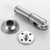 Nicear Adjustable Toilet Support Frame - 4pcs Stainless Steel Restroom
