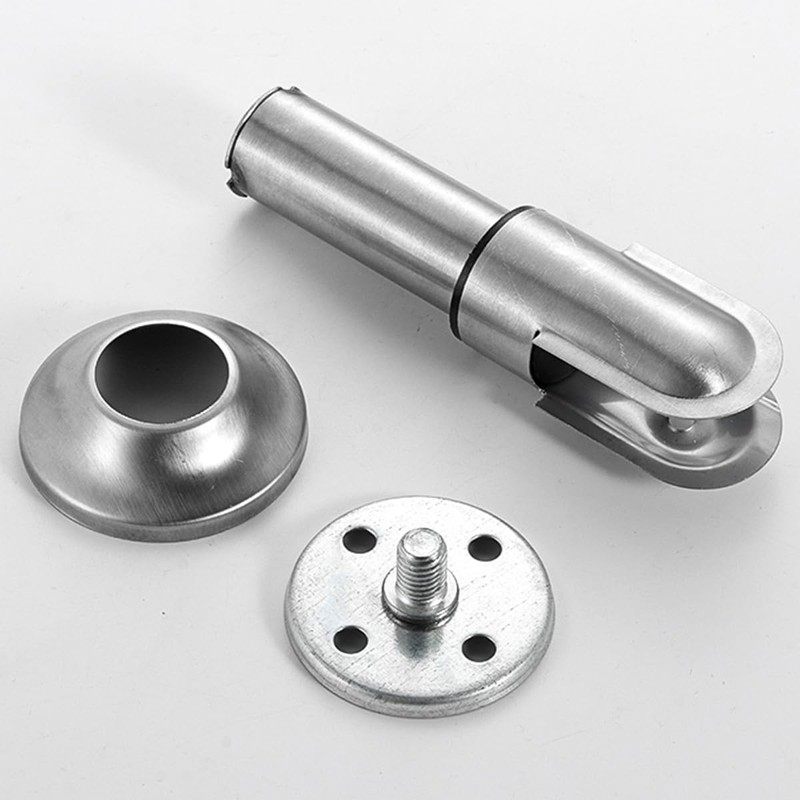 Nicear Adjustable Toilet Support Frame - 4pcs Stainless Steel Restroom