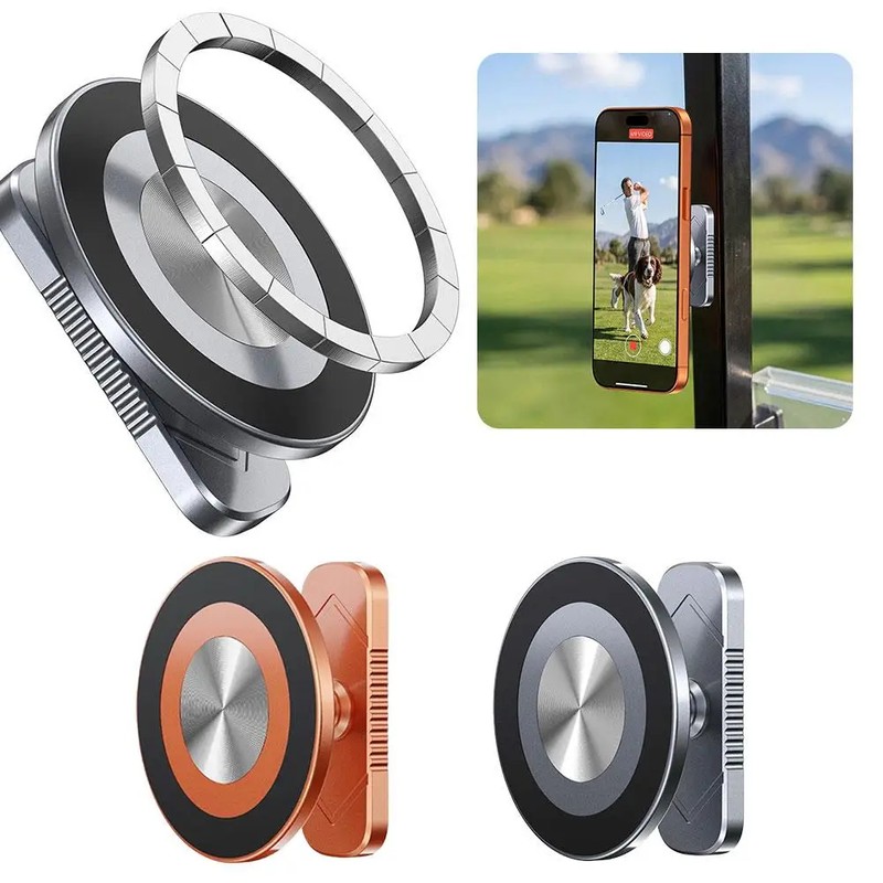 Magnetic Phone Holder for Golf Carts & Metal Surfaces –