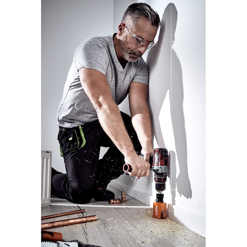 kwb Hole Saw Diameter 80 mm with High Temperature Soldered,