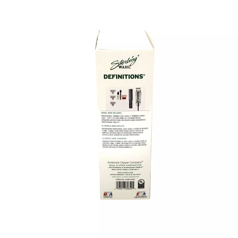 Wahl Sterling Definitions Trimmer | #8085 Ultra Close Cutting Trimmer