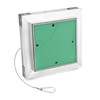 QWORK® Inspection flap drywall 15 x 15 cm, aluminium frame