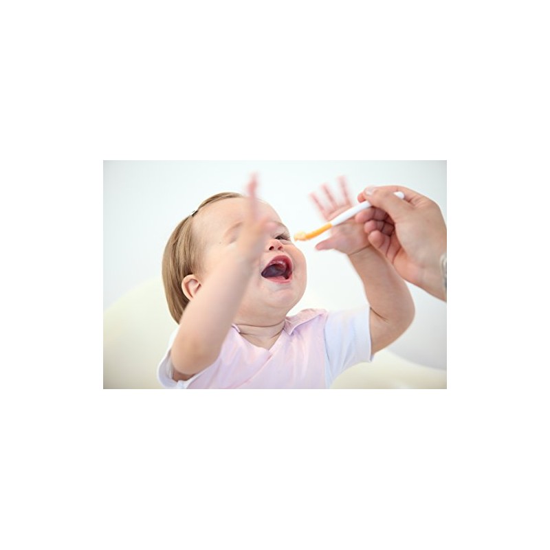 kidsme(キッズミー) あちちセンサースプーン 2本セット 温度で色が変化し熱さをお知らせ ライム