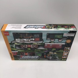 Best Choice Products Kids Classic Electric Railway Train Car Track Play Set Toy