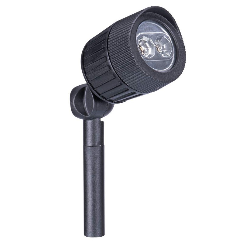 Sterno Home GL33008BK Black Paradise Low-Voltage Cast Aluminum LED Spot
