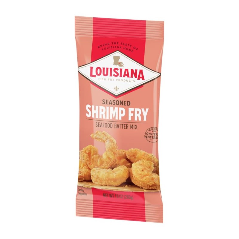 Seasoned Shrimp Fry Seafood Batter Mix - Also Great for
