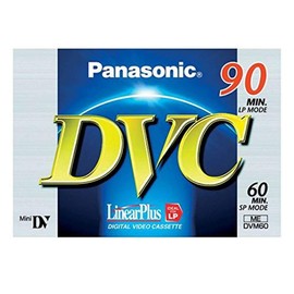 Panasonic DVM60FE DV Tape for DV Cameras, 60 minute playing time