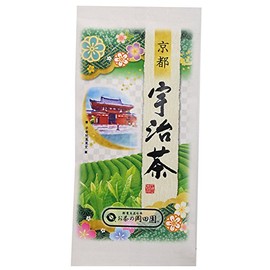 Okadenoen Okadenen Kyoto Uji Tea Sencha Green Tea Leaves 3.5 oz (100 g), 1 Bag