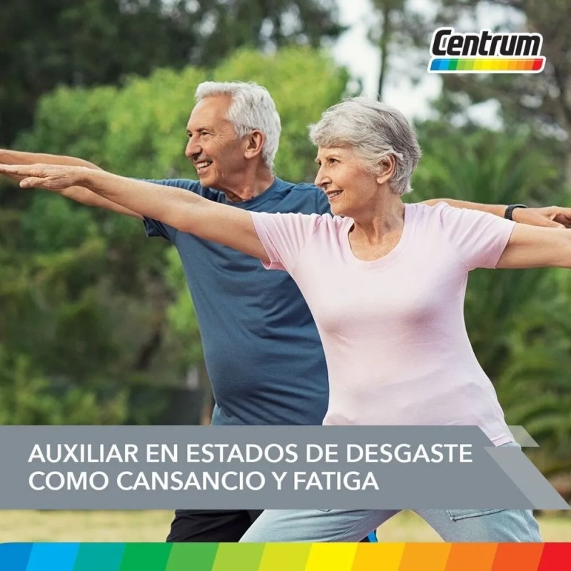 Multivitamínico Centrum Silver +50 Adultos con Vitamina B Vitamina C