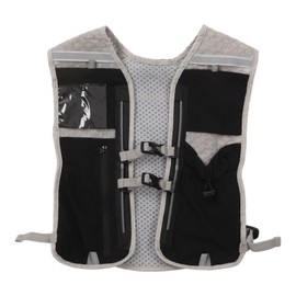 Sports Running Vest Breathable Mesh Running Hydration Vest for Riding Hiking MountaineeringBlack