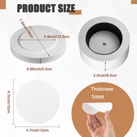 Tujoe Large Microwave Kiln with 50 Pcs Kiln Paper Professional Glass Jewelry DIY Tools Pottery Kit for Home Use Glass Fusing Melting Jewelry Making Fuseworks Beginners