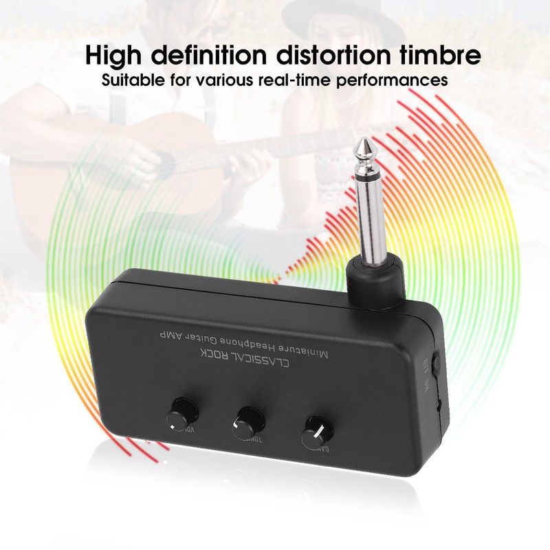 Flatsons Mini Electric Guitar Speaker Campus Style Practice Small Loudspeaker