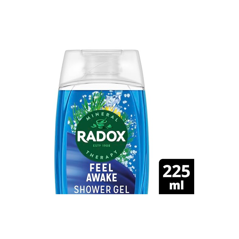 Radox Mineral Therapy Feel Awake 2-in-1 Shower Gel & Shampoo