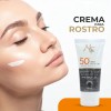 Crema Protectora Piel Muy Sensible 50+ Spf Rostro. Mc Life