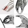 VAMPLIERS 7.5" Vise Grip Heavy Duty Locking Pliers with Screw
