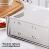 Utensil Drying Rack Stainless Steel Hanging Rack Chopsticks Spoon Fork