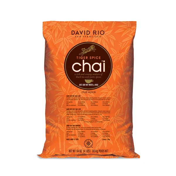 David Rio Tiger Spice Chai, 64 Ounce (Pack of 1)