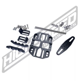 High Speed Industries Yamaha SuperJet Battery Box-Tray Billet Light-Weight BLACK fits Rickter Revolver